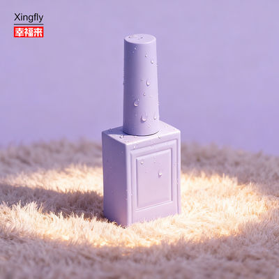 İyi fiyat Empty 12ml Nail Polish Bottle Multi Use Gel Polish Bottle Black Small Nail Polish Brush çevrimiçi