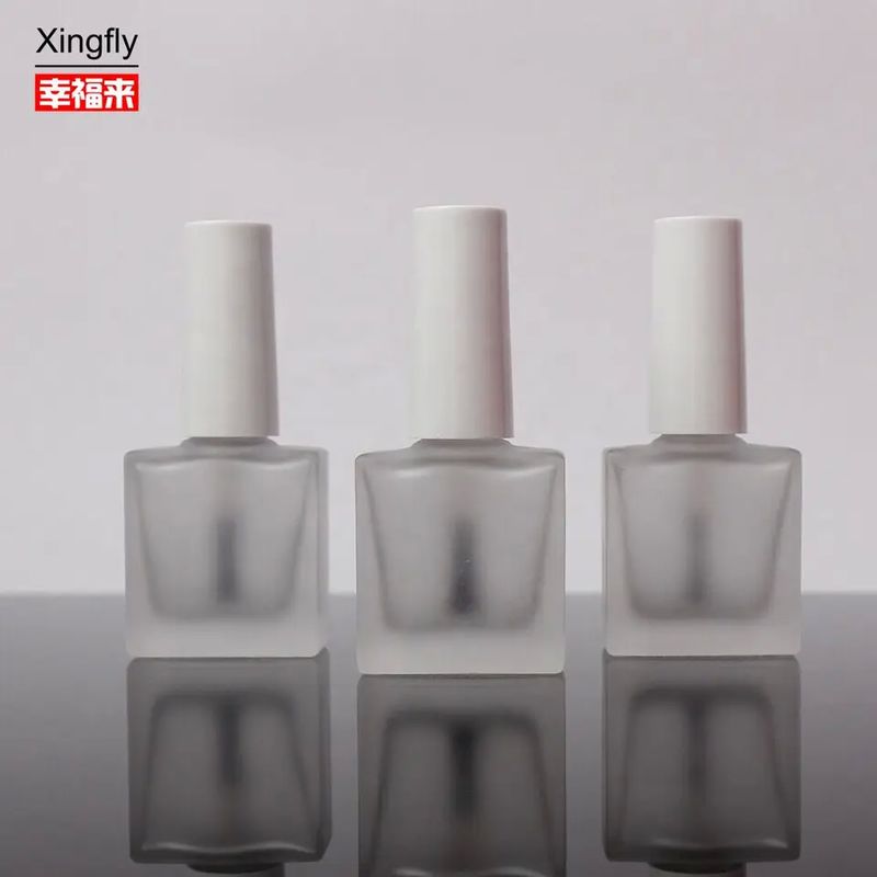 Kare 8ml tırnak cilası şişe Özel Renk Spary kaplama Sıcak damgalama