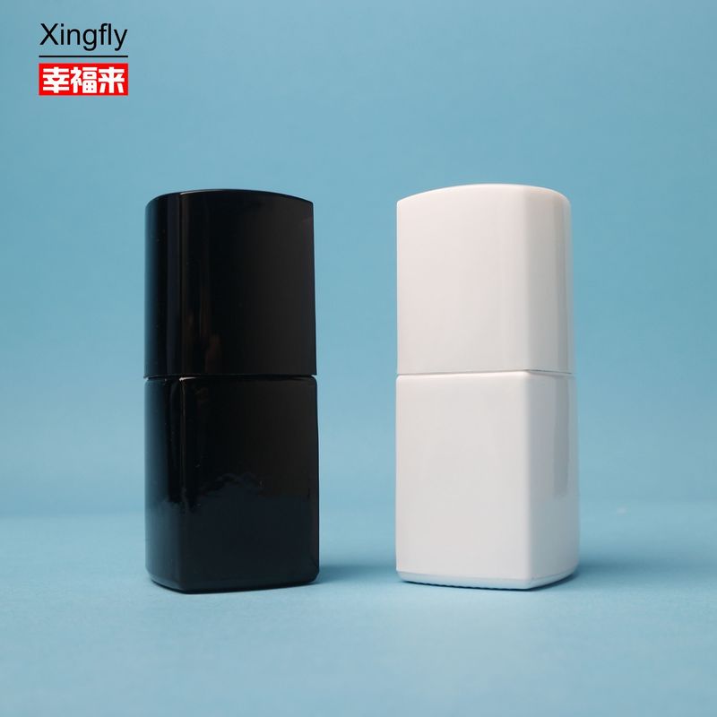 5ml Tırnak Polici Şişesi Boş Şeffaf Cam Tırnak Polici Şişesi Fırça ve Kapağıyla