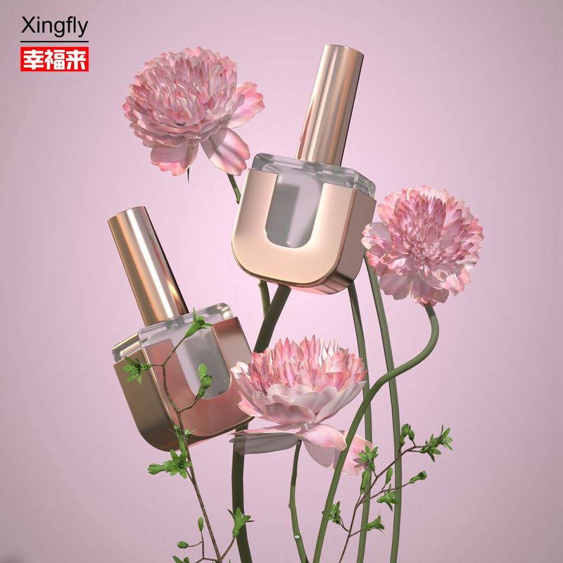 Özel LOGO Gel Polish 10ML-15ML Kapasiteli Çeşitli Fırçalar ve Kapaklarla Kare Şişe