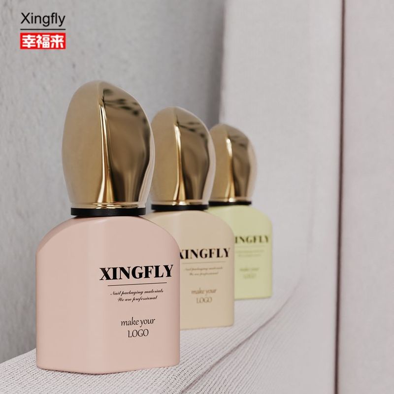 12 ml Tırnak Lakı Şişe Boş Gel Cam Şişe Kapaklı Ve Fırçalı UV Gel Lak için