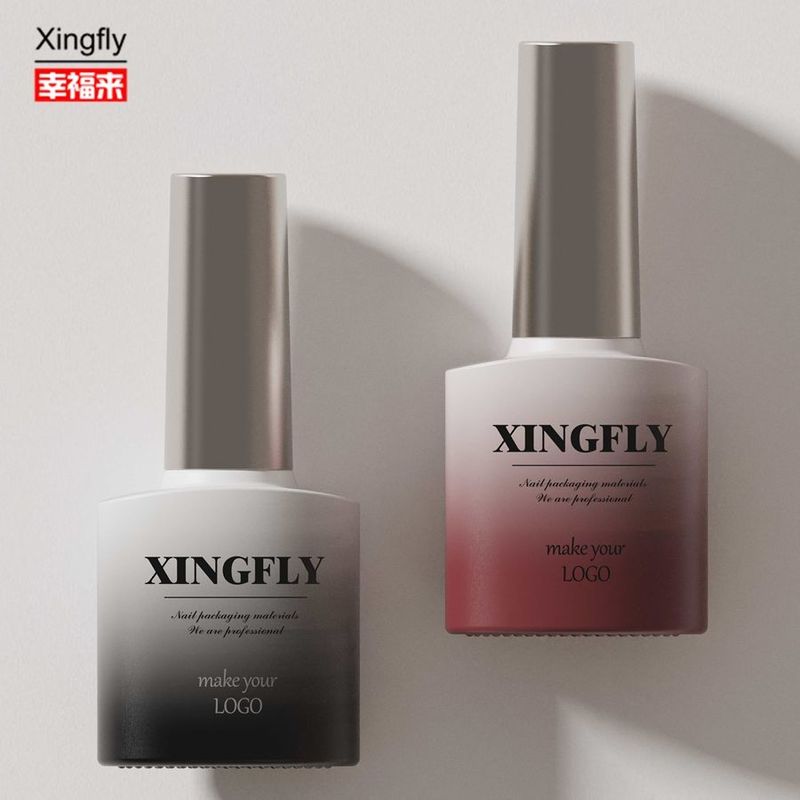 8ml Tırnak Lak Şişesi Eşsiz Tasarım Boş UV Gel Tırnak Lakı Kozmetik Cam Şişe