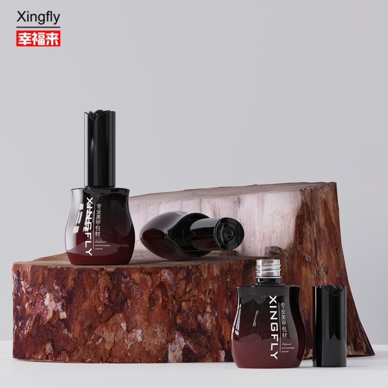 12 ml tırnak cilası şişe Gel tırnak cilası UV Gel Boş Kozmetik Kaplar Gel cilası şişe