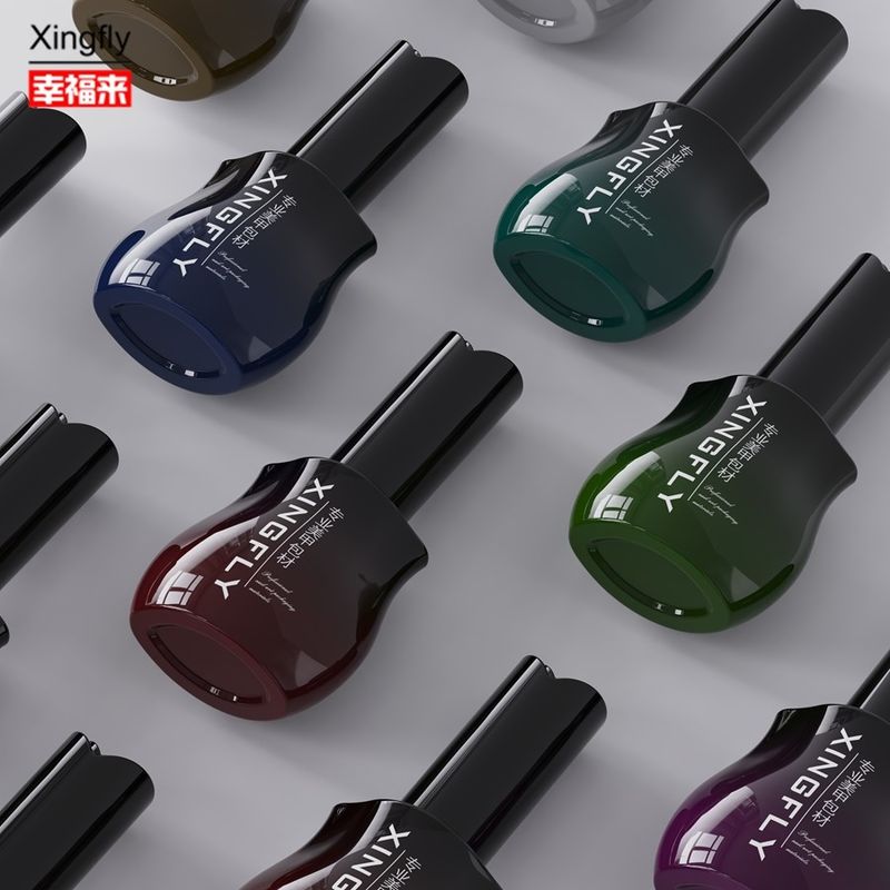 12 ml tırnak cilası şişe Gel tırnak cilası UV Gel Boş Kozmetik Kaplar Gel cilası şişe