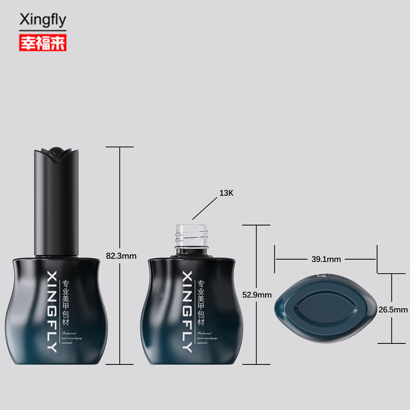 12 ml tırnak cilası şişe Gel tırnak cilası UV Gel Boş Kozmetik Kaplar Gel cilası şişe