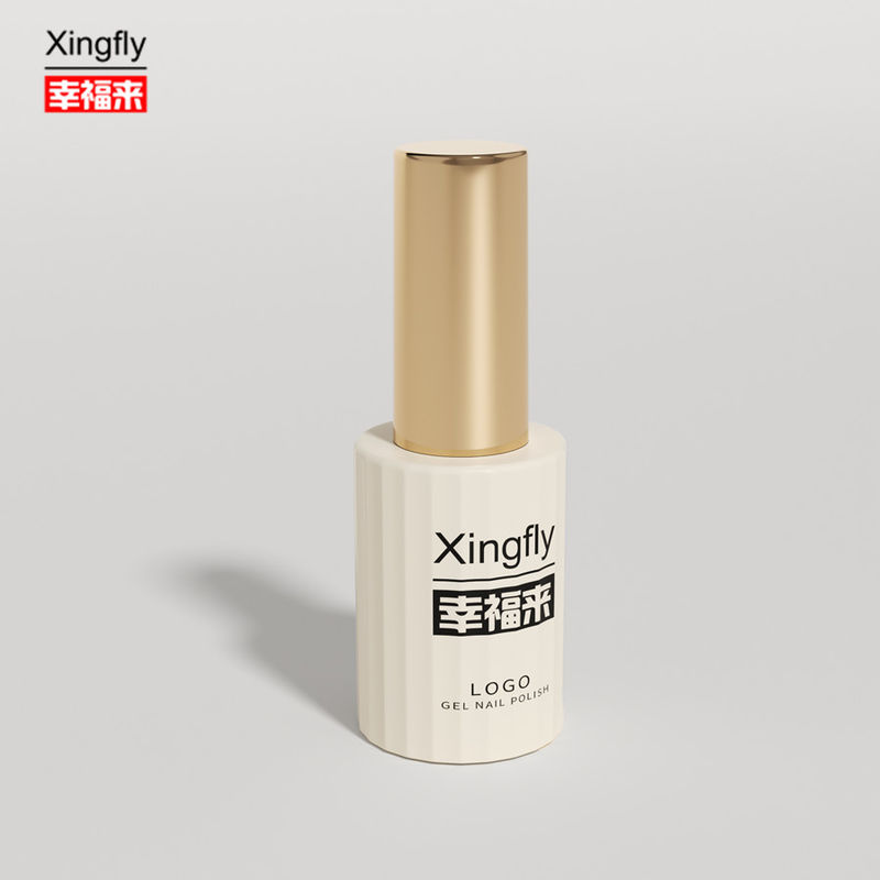 12ml Tırnak Lakı Şişesi UV Gel Tırnak Lakı Cam Şişe Geniş Fırça için Eşsiz Tasarım