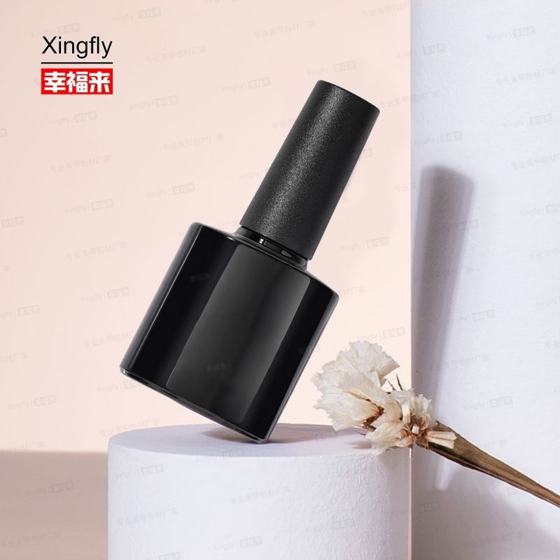 8ml Gel cilalama kapaklı boş cam şişe fırça Fabrika Toptan UV Gel tırnak cilalama için