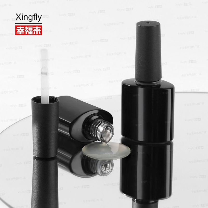 8ml Gel cilalama kapaklı boş cam şişe fırça Fabrika Toptan UV Gel tırnak cilalama için