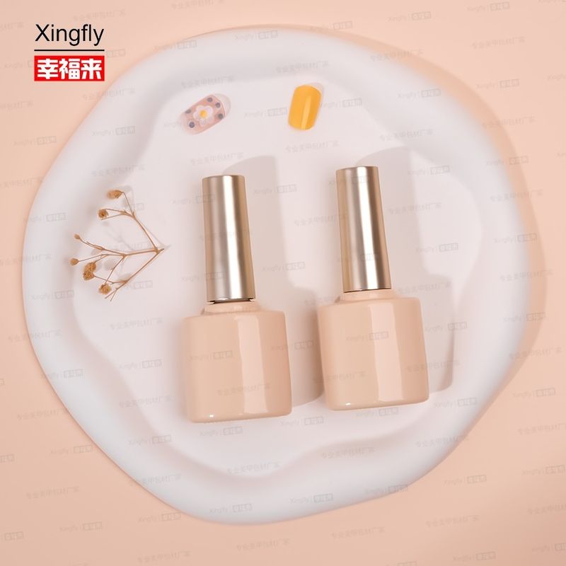 Özel Logo 10ml Tırnak Jeli Polonya Yağı Şişesi Tırnak Polonya için Boş Cam Şişeler