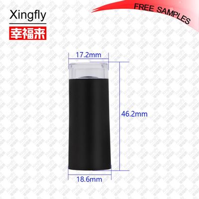 Plastik tırnak cilası kapağı 18.6mmx17.2mm parlak mat yüzey