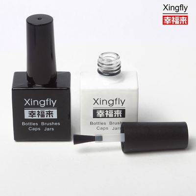 15ml Kapasite Boş Tırnak Lak Şişeleri Yuvarlak Logo Yazdırma Tırnak Sanatı için