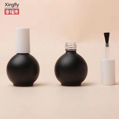 Yumuşak Yüzey 5ml Tırnak Lak Şişe Çok Renkli Cam Temel Malzemesi