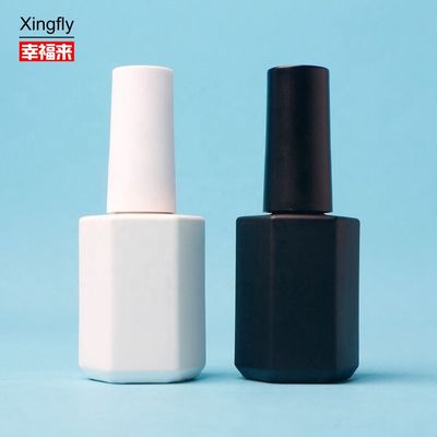 Boş 12 ml tırnak cilası şişe Paketleme Cam Lüks UV Gel cilası şişe
