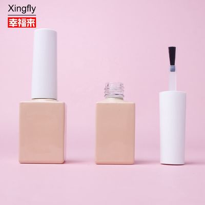 10 ml tırnak cilası şişe Paketleme Beyaz Siyah tırnak cam şişe