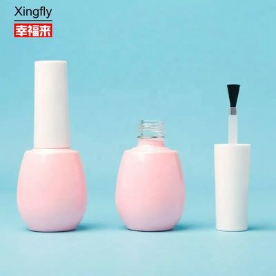 15ml Boş Tırnak Gel Şişeleri Özel Kozmetik Cam Şişe Fırça ile