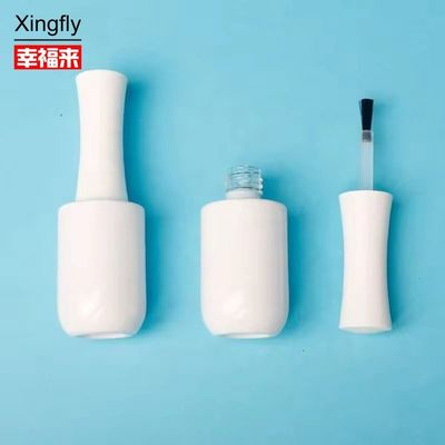 12 ml tırnak cilası şişe Paketlenmiş manikür jeli için cam cilalı şişe