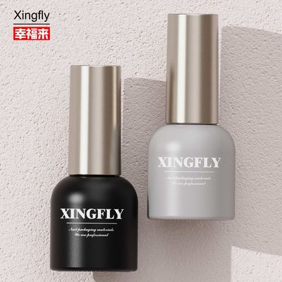 14ml Tırnak Polici Boş Cam Tırnak Polici UV Gel Kozmetik Ambalaj Şişeleri
