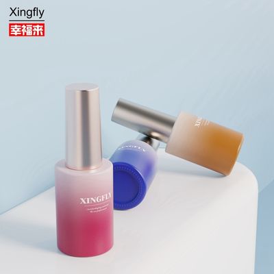 10 ml tırnak cilası şişe UV tırnak cilası şişe 10 ml fırça kapağı ile jel cilası