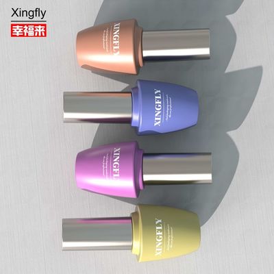 15 ml kozmetik ambalajı boş tırnak cilası şişeleri fırça gel ile şişe cilası