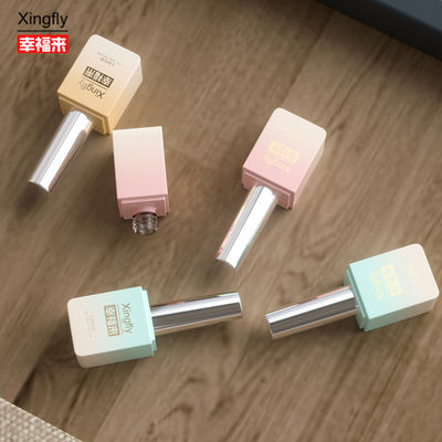 Gel Polish Square Bottle Güzellik ve Kozmetik Endüstrisi 13ml UV Gel Polish Glass Bottle