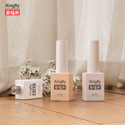 8ml Tırnak Polici UV Boş Cam Tırnak Polici Fırça Kapalı Tırnak Polici