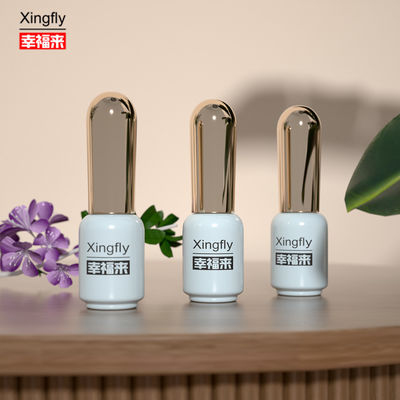 6ml Tırnak cilası şişe Kozmetik ambalaj UV Gel cilalı cam şişe Kompakt Boyut