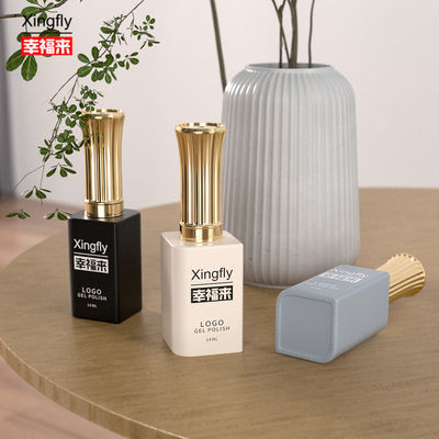 13ml Gel Polish Kare Şişe UV Kozmetik Ambalaj Tırnak Polish Cam Şişe