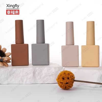 12 ml tırnak cilası şişe Boş Kozmetik Paketleme Cam Gel tırnak cilası şişe