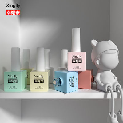 İyi fiyat 17ml Özel LOGO Renkli UV Gel Boş Gel Tırnak cilası şişe fırça kapağı ile birlikte gelir çevrimiçi