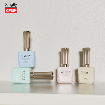 12ml Tırnak Gel Lak Şişesi Özel LOGO fırça Kapaklı boş tırnak lak şişeleri