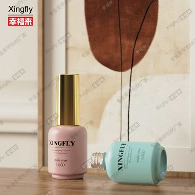 17ml Gel Tırnak Polici Özel Logo Lüks Şişeler Konteyner Ambalaj Gel Polici Şişe