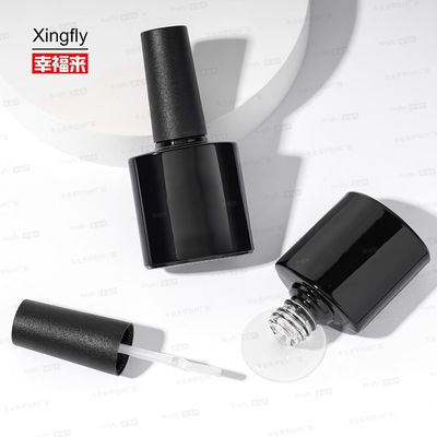 8ml Gel cilalama kapaklı boş cam şişe fırça Fabrika Toptan UV Gel tırnak cilalama için
