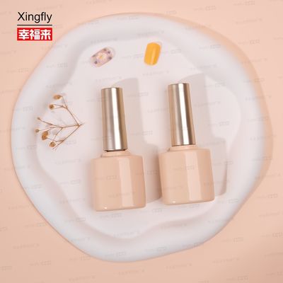 Özel Logo 10ml Tırnak Jeli Polonya Yağı Şişesi Tırnak Polonya için Boş Cam Şişeler