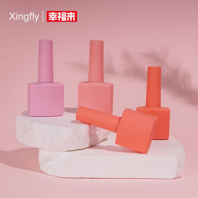 10ml Fancy Nail Polish Bottles Customized LOGO UV Gel Nail Polish Glass Bottle