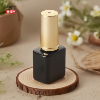 İyi fiyat 15ml kare cam tırnak cilası şişe UV Gel Boş Gel cila seti şişe tırnak cilası yağı için çevrimiçi